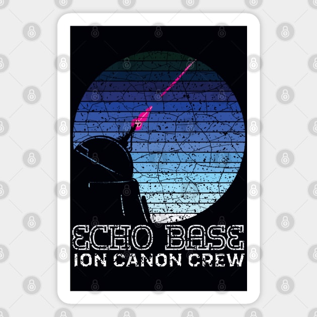 Echo Base Ion Canon Magnet by ianjcornwell